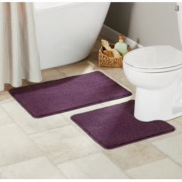 Color Connection 2-Piece Bath Mat Set, , large