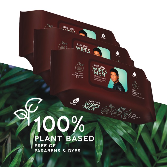 3-Pack Men&rsquo;s Pursonic Flushable Wipes, , large