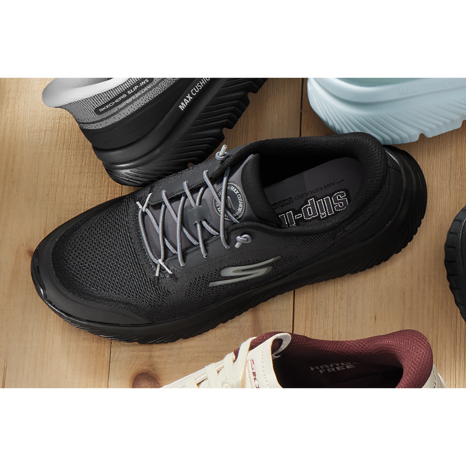 Skechers Men's Slip-Ins GO WALK Max Cushioning Shoe with APMA Seal
