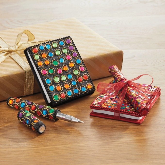 Sparkle Notebook and Pen Set, , large