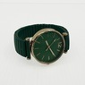 Ladies' Embellished Stretch-Band Colorful Watch, Green, large