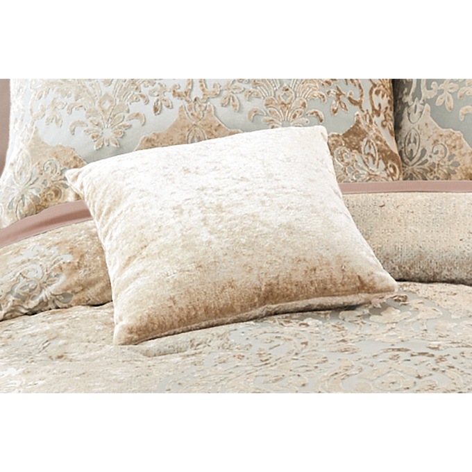 Beverly Velvet Jacquard Accent Pillow, , large