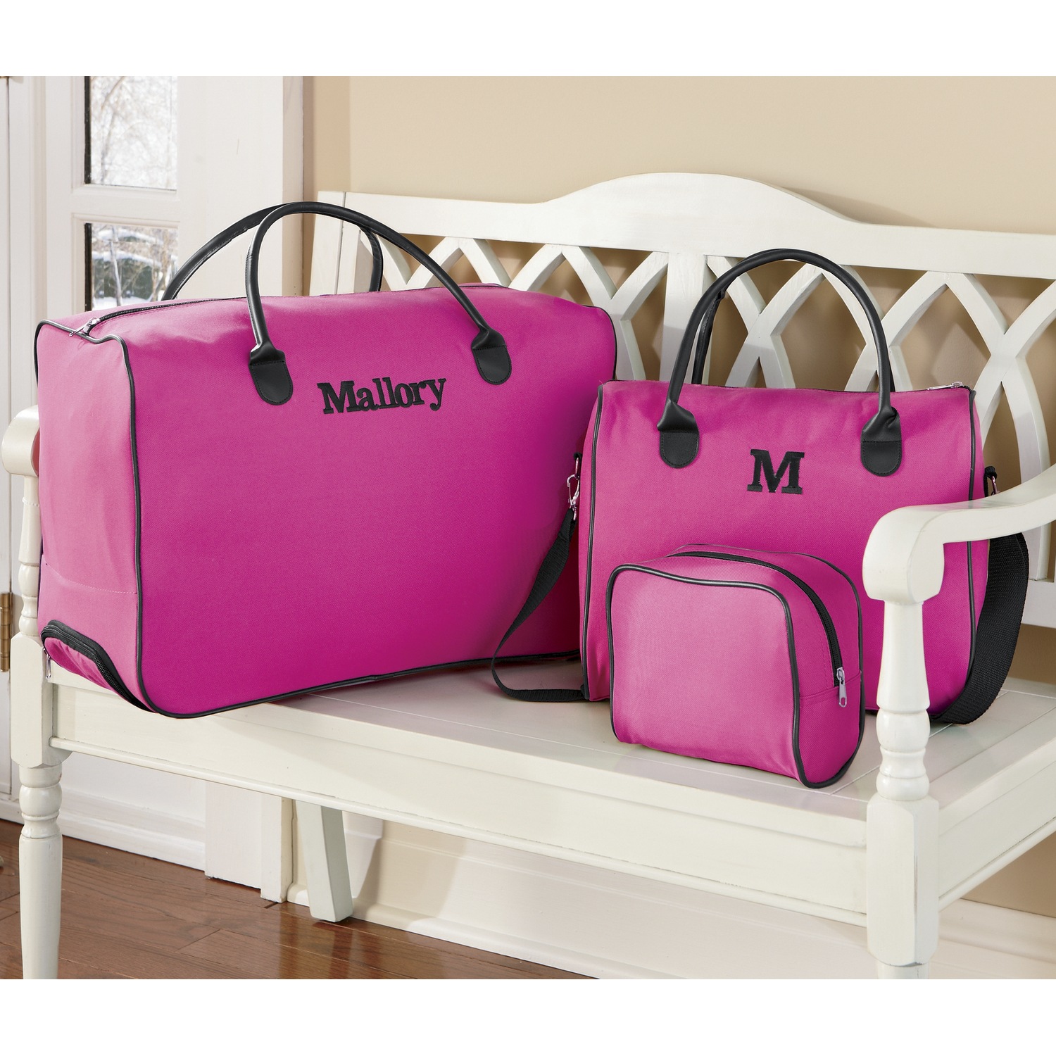 3Piece Personalized Luggage Set Seventh Avenue
