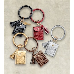 Keychain Wallet Bangle, , large