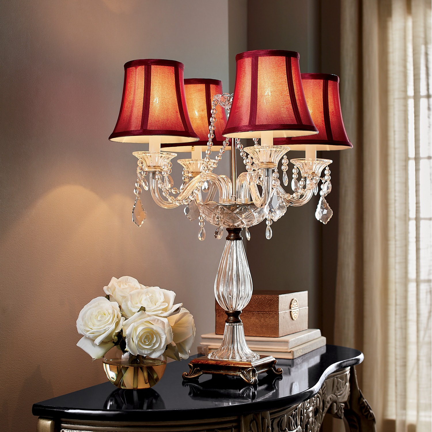 Chandelier Table Lamp Seventh Avenue