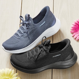 Skechers Slip-Ins Ultra Flex 4.0 Shoe with Air-Cooled Memory Foam and No-Tie Fit, , large