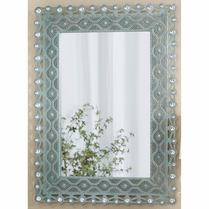 Jeweled Victorian Mirror, , large