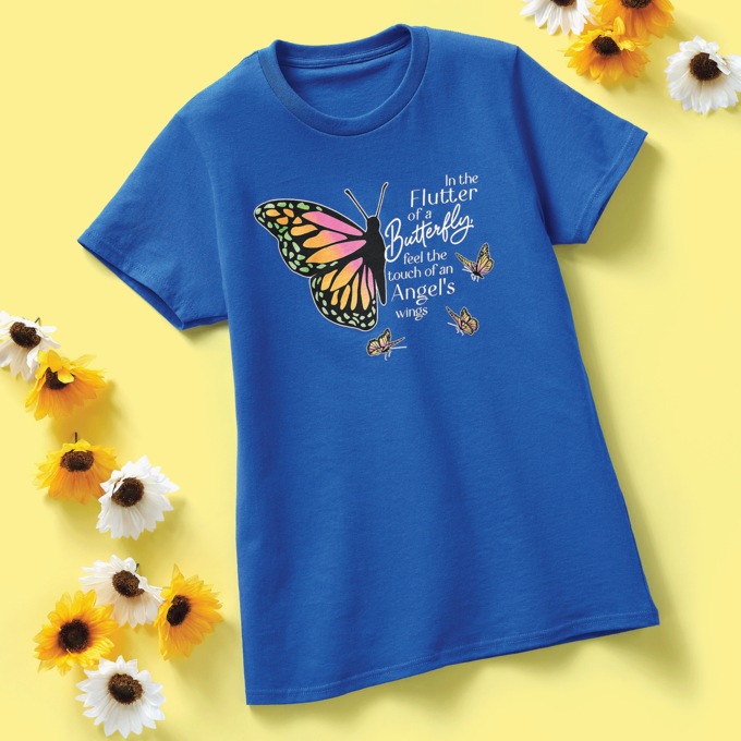 Butterflies and Angels Tee, , large
