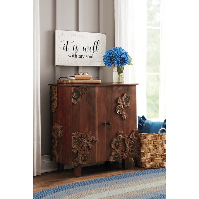 It Is Well Embossed Metal Art, , large