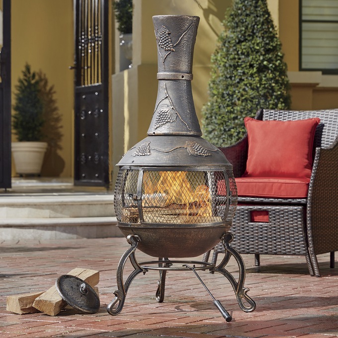 Grapevine Chiminea Seventh Avenue