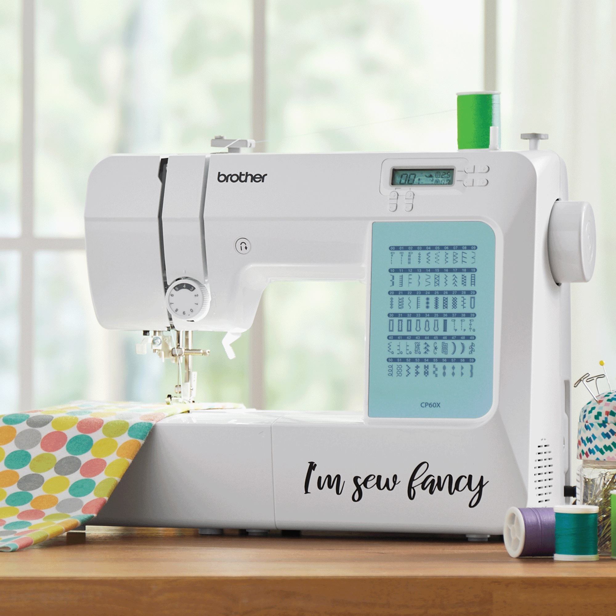 Personalized Brother 60-Stitch Computerized Sewing Machine, , large