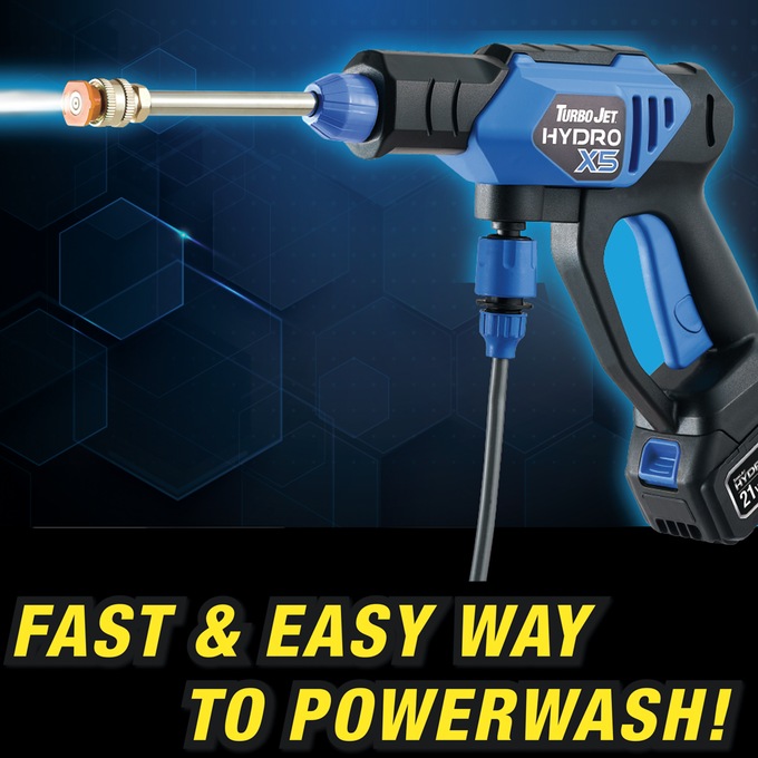 Turbo Jet Hydro X5 Cordless Pressure Washer | Seventh Avenue