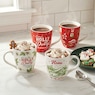 Dolly Parton Holiday Toile Set of 4 Mugs, , large