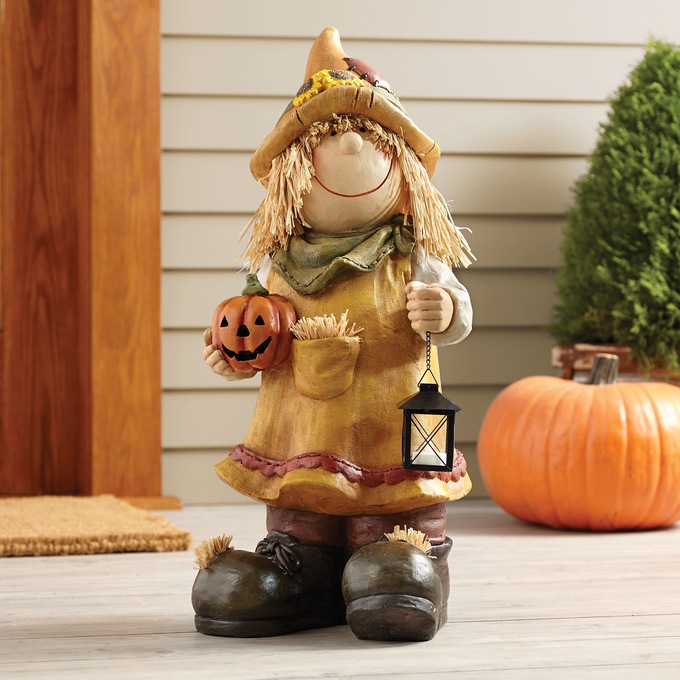 Scarecrow with Lantern, , large