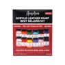 Angelus Acrylic Leather Paint Best Sellers Kit, , large