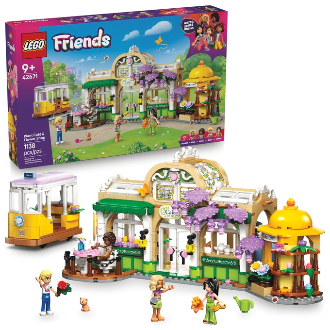 LEGO Friends Plant Caf&eacute; & Flower Shop, , large
