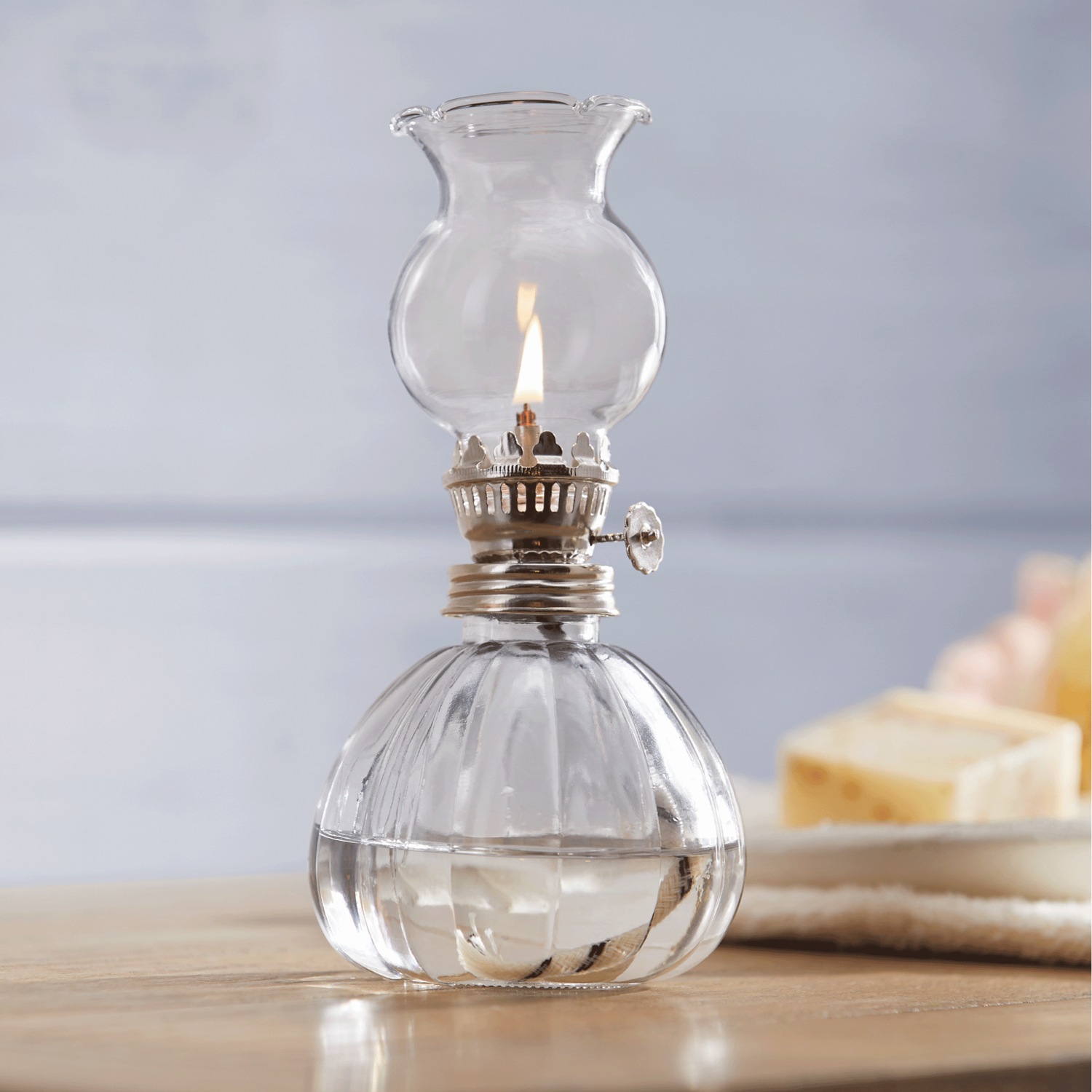 Vintage-Style Oil Lamp | Seventh Avenue