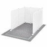 Cat Litter Box Guards with Mat, , large