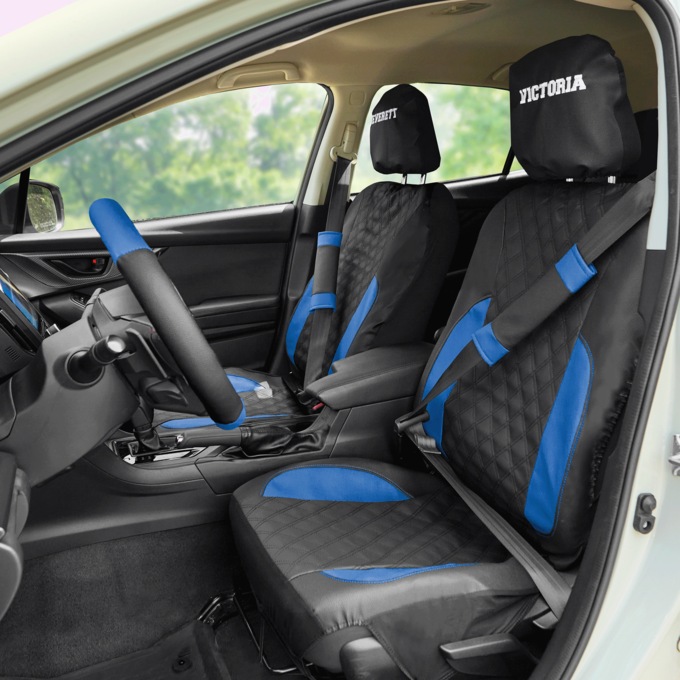 Personalized 14-Piece Car Seat Cover Sets, , large