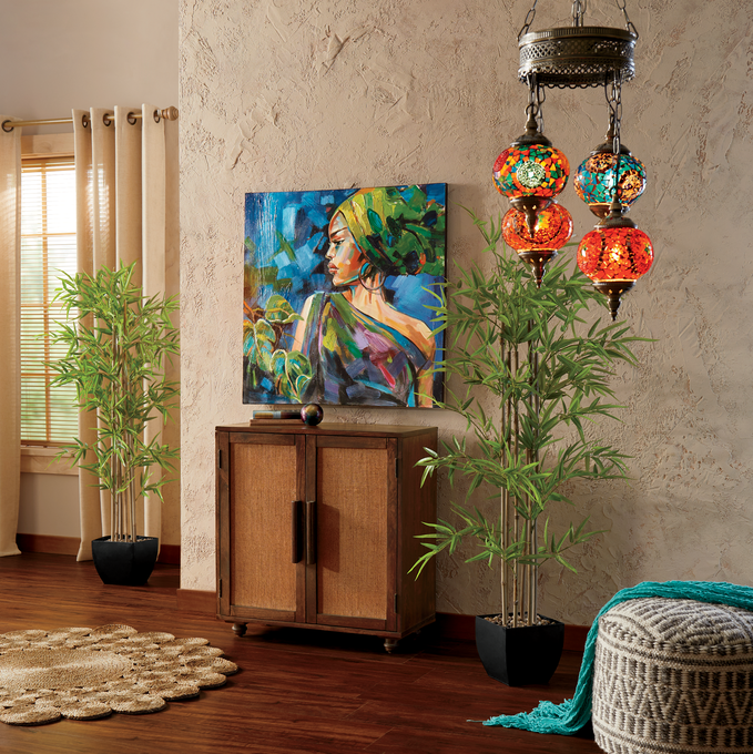 Bamboo Faux Tree, , large