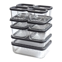 Chef Tested 20-Piece Glass Food Storage Set, , large