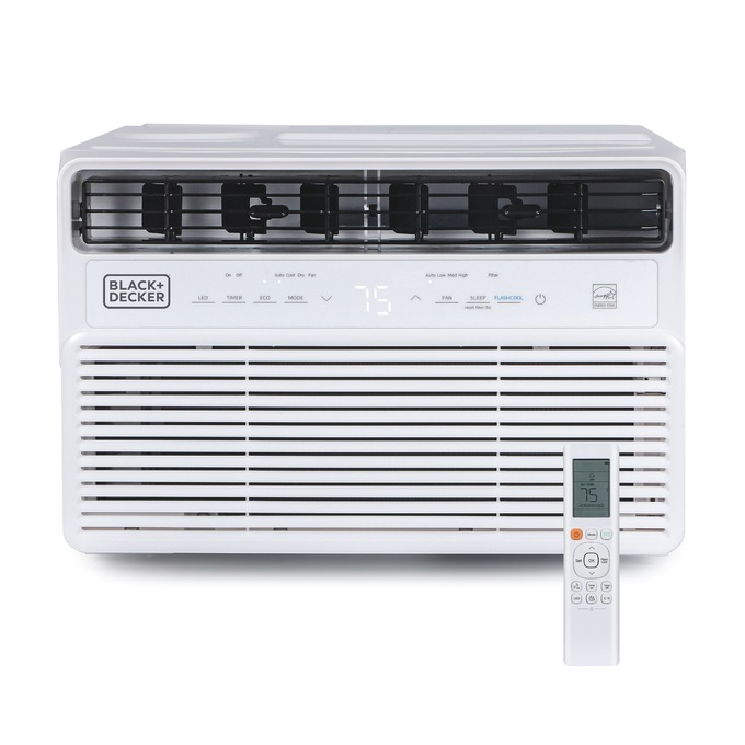 BLACK+DECKER 8000 BTU Window Air Conditioner with Inverter Technology, , large