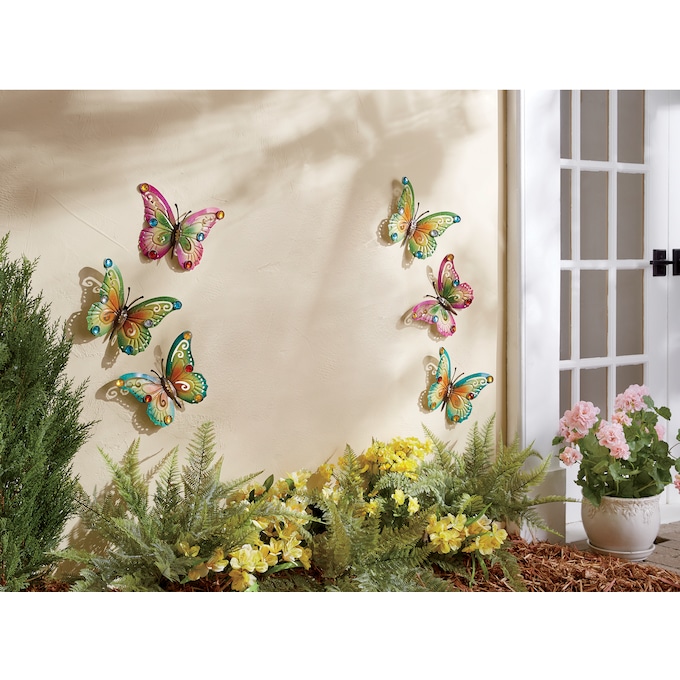 3-Piece Jeweled Butterfly Set, , large
