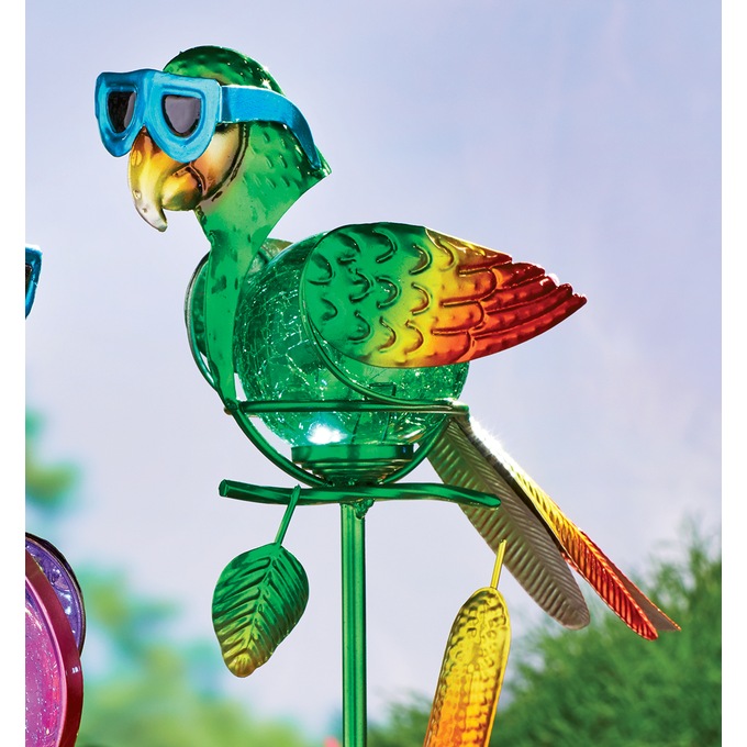 Solar Exotic Bird-Flamingo or Parrot, , large