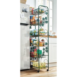 Ginny&rsquo;s Leafy-Scroll Mobile Storage Tower, , large
