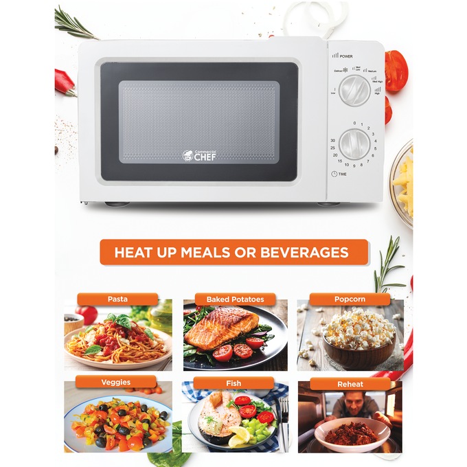 Commercial Chef 0.6 cu. ft. Microwave, , large