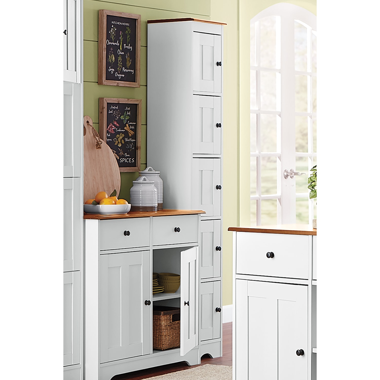 Katie Tall Cabinet with 5 Doors | Seventh Avenue