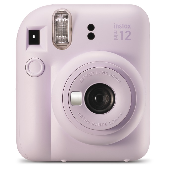 Fujifilm Instax Mini 12 Instant Camera with Built-In Selfie Mirror, Lilac Purple, large