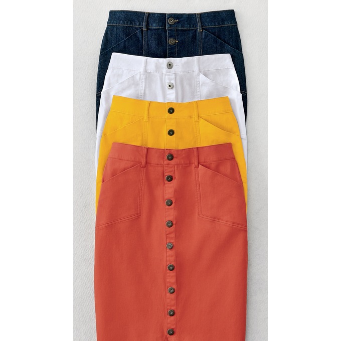 So Chic Denim Skirt, , large