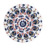 Set of 4 Mikasa Painted Medallion Appetizer Plates, , large