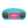 Aiwa Portable 7" Screen DVD Boom Box with Bluetooth, Teal, large