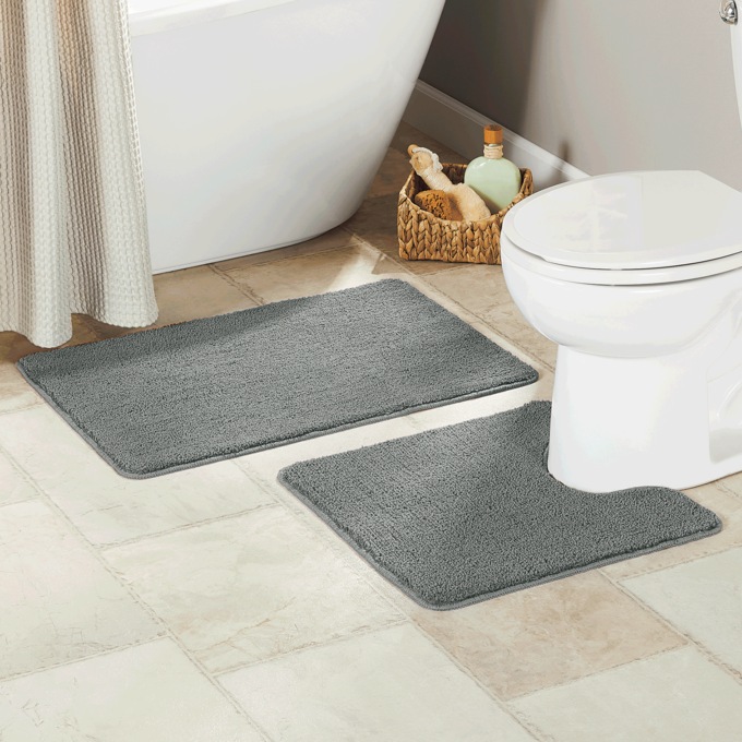 Color Connection 2-Piece Bath Mat Set, , large