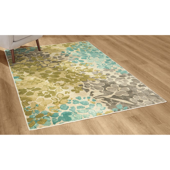 Radiance Aqua Rug, , large