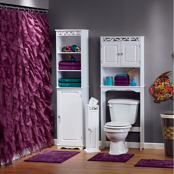 Cascade Shower Curtain, , large