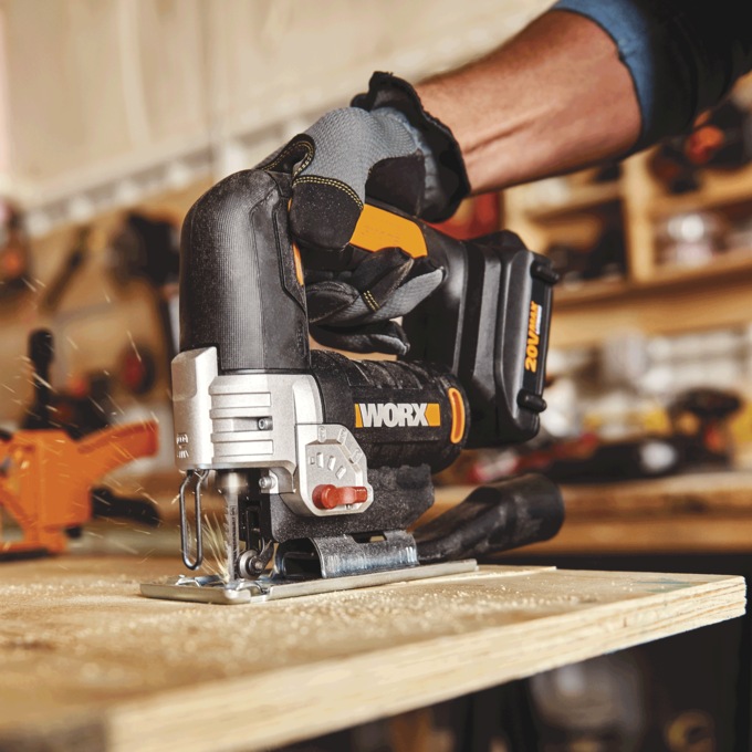 Worx 20-Volt Power Share Cordless Jigsaw, , large