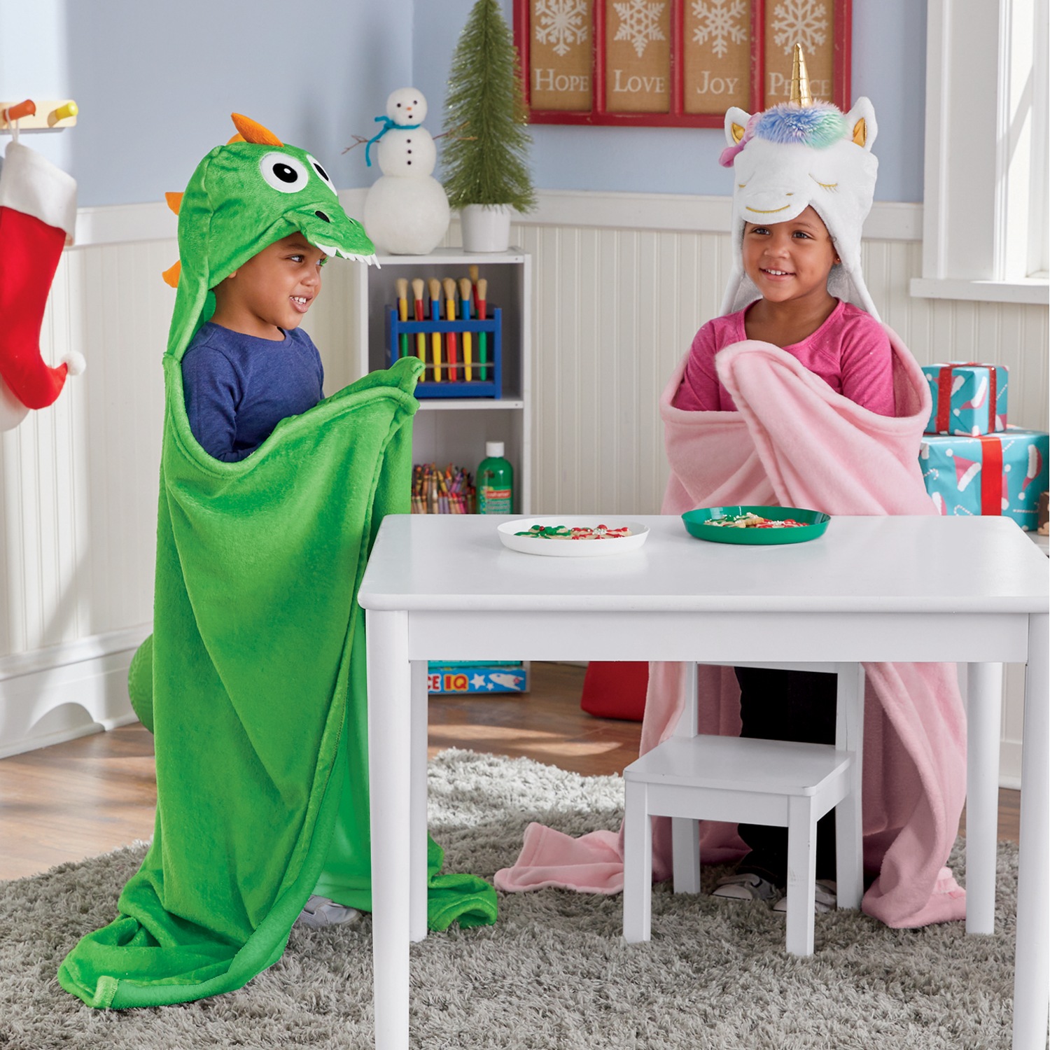 Child's Hooded Blanket Seventh Avenue