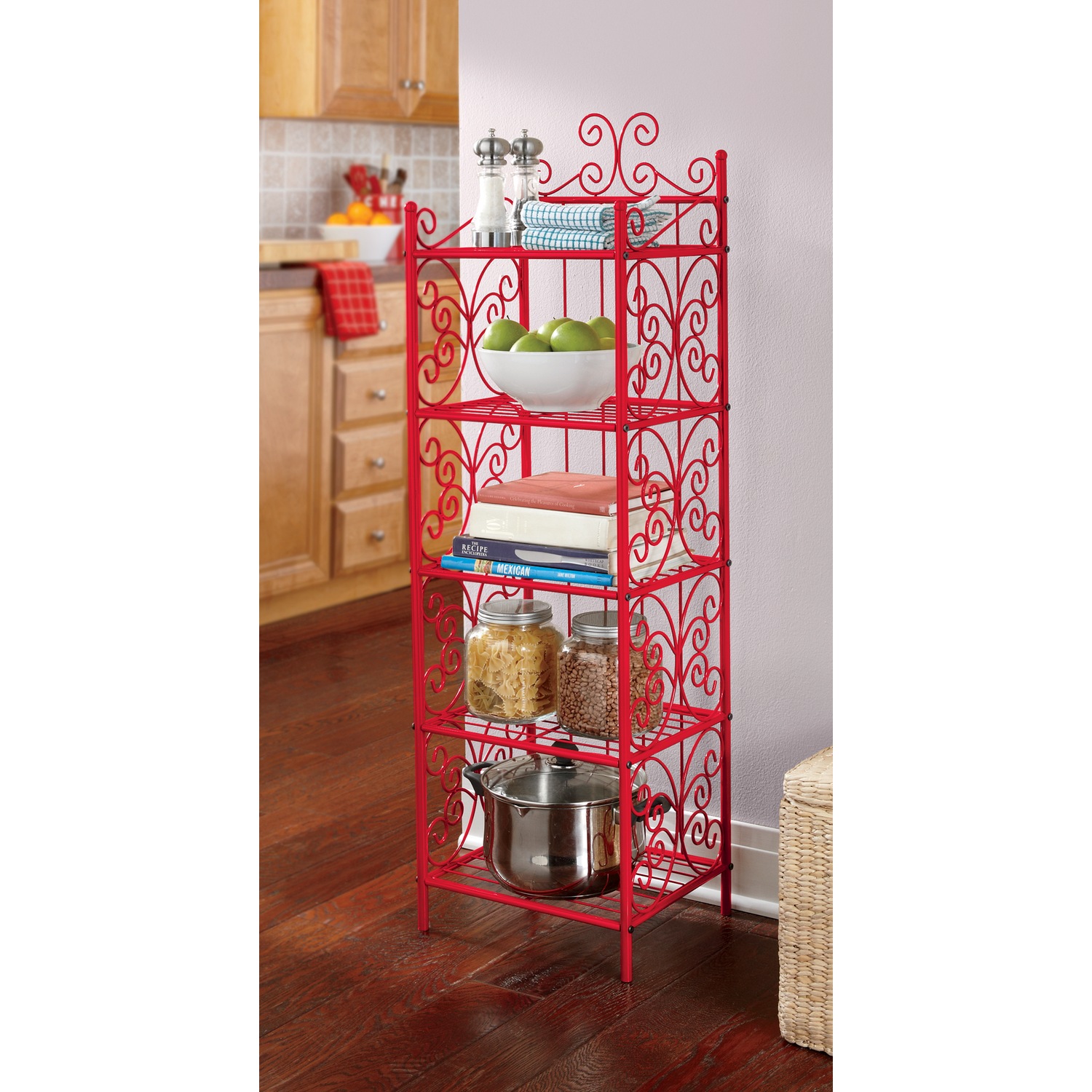 5 Tier Scroll Rack Seventh Avenue