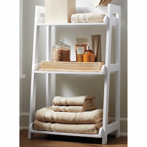 Taos 3-Tier Bathroom Floor Shelf, , large