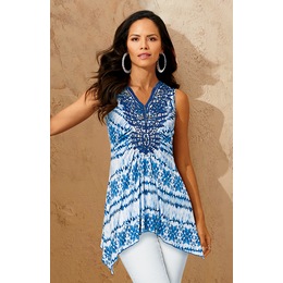 Moana Tank, Abstract Blue, large