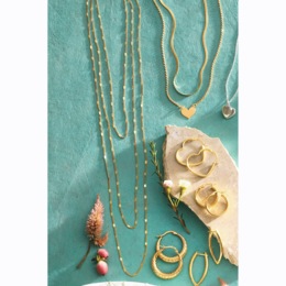 Triple Chain Necklace, , large