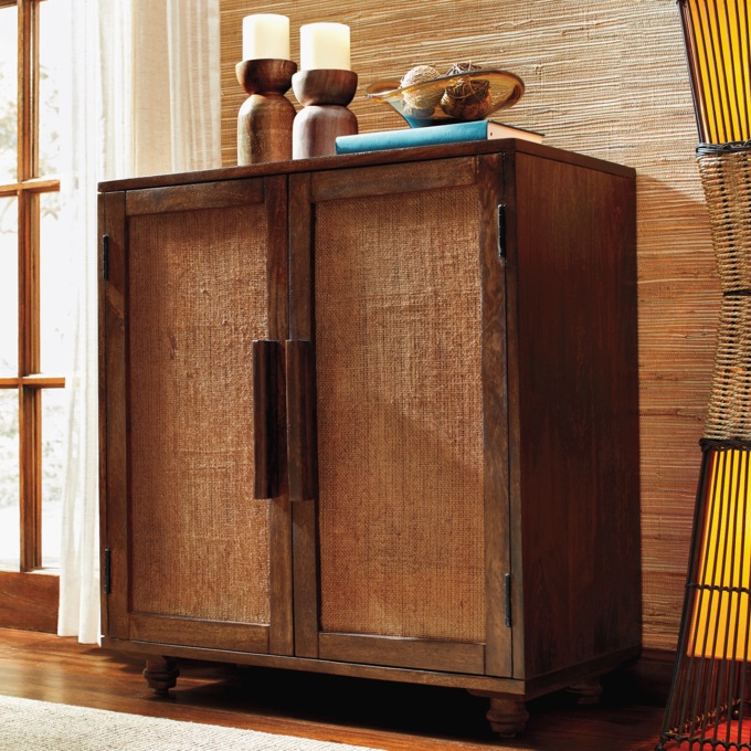 2-Door Jute Cabinet, , large