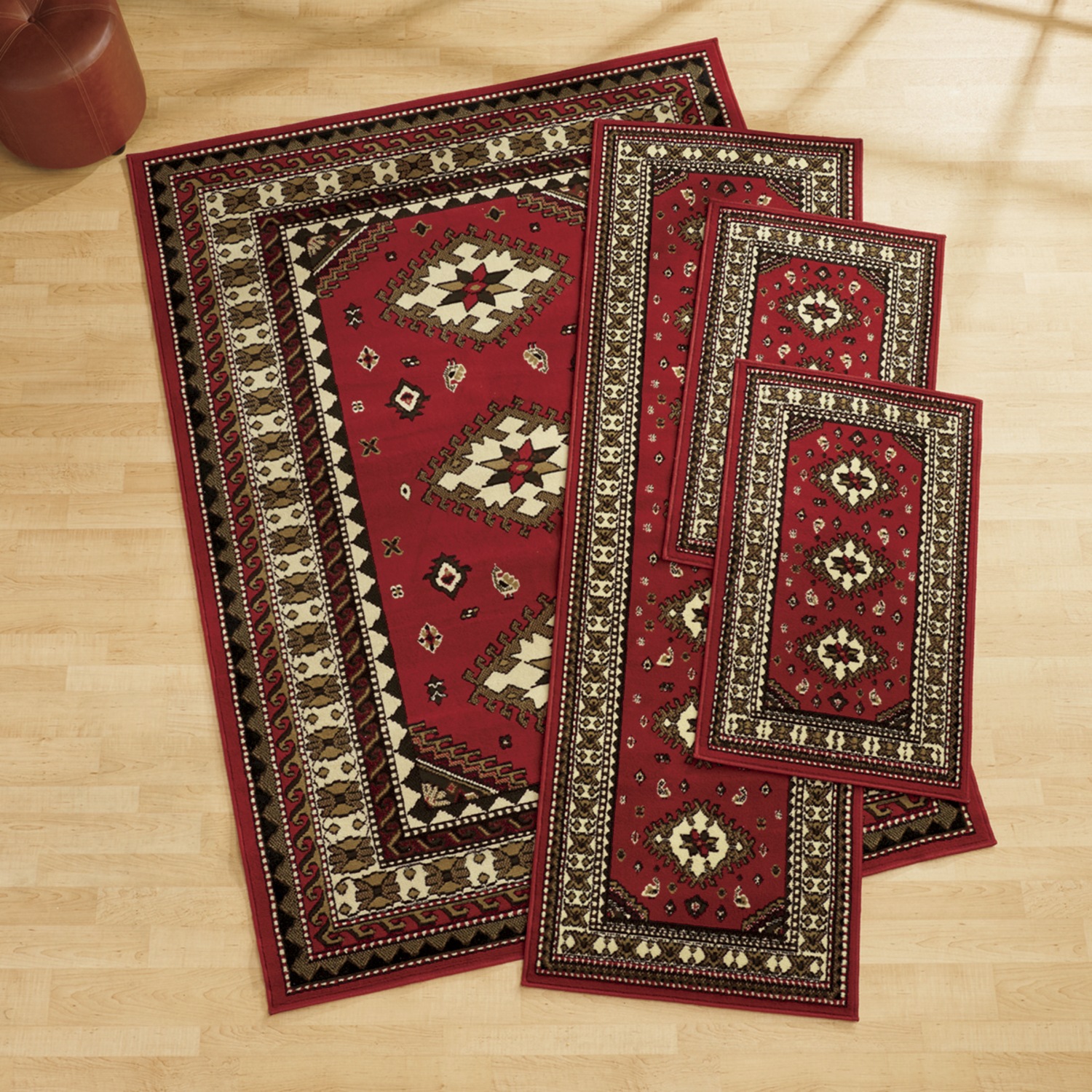 4Piece Tres Rug Set Seventh Avenue