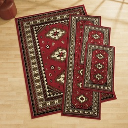 4-Piece Tres Rug Set, , large