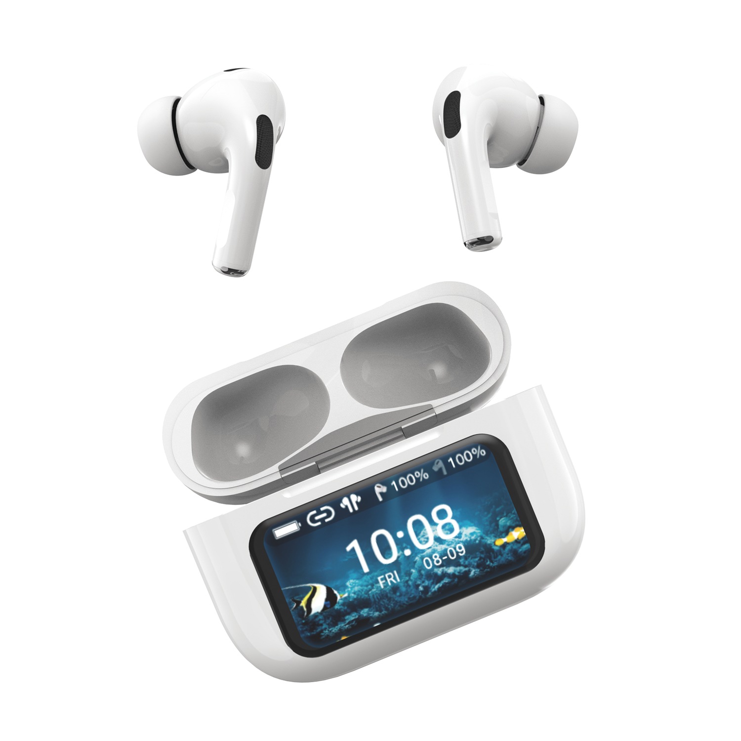 IQ Sound True Wireless Stereo Earbuds with Touchscreen Charging