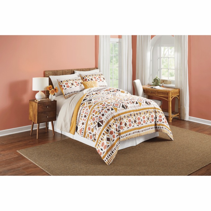 Chenille Mosaic 8-Piece Comforter Set, , large
