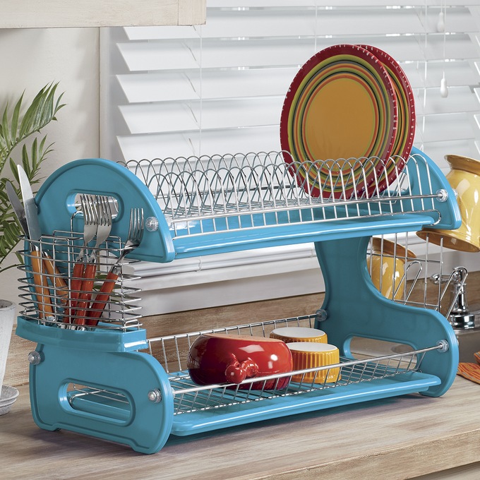  Dish Racks - Purple / Dish Racks / Kitchen Racks & Holders:  Home & Kitchen